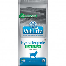 Farmina Vet Life Natural Diet Dog Hypoallergenic Egg & Rice - 2 кг