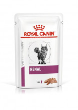 Royal Canin Renal Feline паучи диетический для взрослых кошек для поддержания функции почек, паштет - 85 г