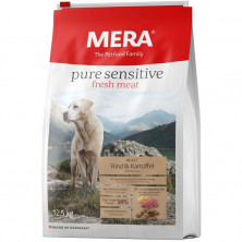 Сухой корм Mera Pure Sensitive Adult Rind & Kartoffel High Protein для взрослых собак с говядиной и картофелем 12.5 кг