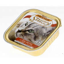 Mister Stuzzy Cat для кошек с лососем - 100 г