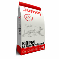 JUMP Корм для собак всех пород с ягненком, говядиной и птицей - 13 кг