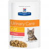 Влажный диетический корм для кошек Hill's Prescription Diet c/d Multicare Urinary Care при профилактике мочекаменной болезни (МКБ), с лососем - 85 г