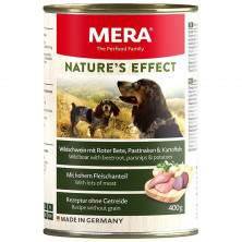 Mera Narures Effect Nassfutter консервы для собак кабан с свеклой, пастернаком и картофелем - 400 г