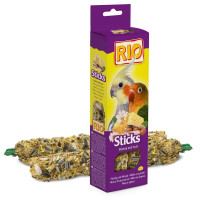 Rio палочки для средних попугаев с медом и орехами 2 шт - 75 г 1 ш