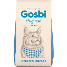 Сухой корм Gosbi Original Cat Sterilized Hairball для стерилизованных кошек с курицей для выведения шерсти - 1 кг