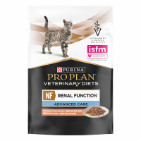 Влажный корм Purina Pro Plan Veterinary Diets NF Renal Function для взрослых кошек при заболеваниях почек….Поздняя стадия с лососем - 85 г