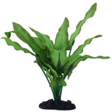 Prime растение шелковое для аквариума "Анубиас Хастифолия" 13 см