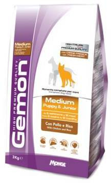 GEMON DOG MEDIUM корм для взрослых собак средних пород с курицей 15 кг