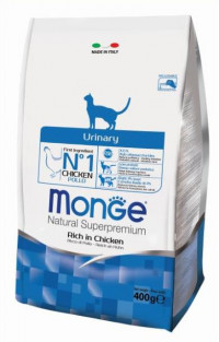 Monge Cat Urinary сухой корм для кошек для профилактии МКБ 400 гр