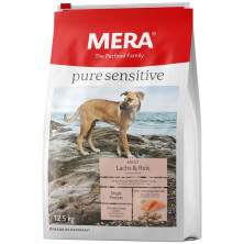 Сухой корм Mera Pure Sensitive Adult Lachs & Reis для взрослых собак с лососем и рисом 12.5 кг