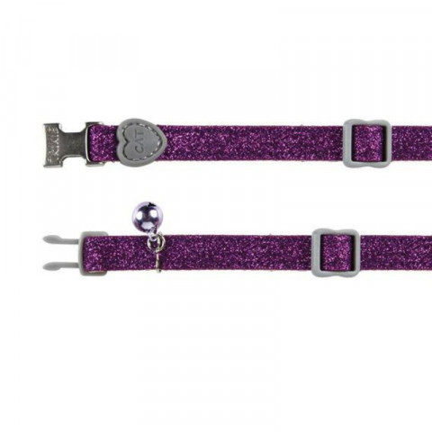 Ошейник Trixie Glitter для кошек нейлоновый 1 ш