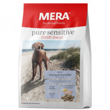 Mera Рure Sensitive Adult Hering & Kartoffel сухой корм для взрослых собак с сельдью и картофелем - 1 кг