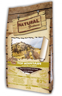 Natural Greatness Top Mountain сухой корм для взрослых кошек с кроликом - 18 кг