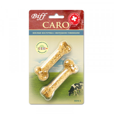 Titbit косточка Caro с желудком говяжьим mini 2