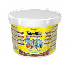 Корм Tetra Min для всех видов рыб в виде хлопьев - 10 л (ведро) 2.1 кг