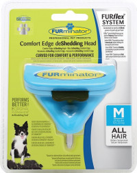 FURminator FURflex насадка против линьки M для собак средних пород