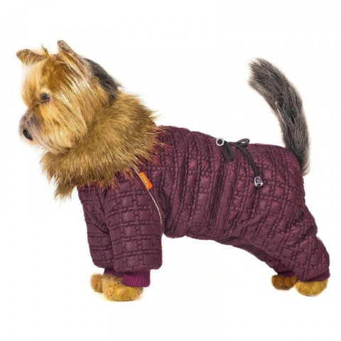 Happy Puppy комбинезон Зимняя вишня для собак, размер 2, 25х39х24 см