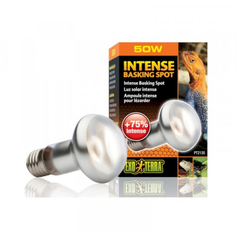 Exo Terra лампа для аквариума для баскинга Intense basking spot 50 Вт (PT2135)