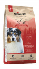 Chicopee CNL Active Chicken & Rice сухой корм для активных собак всех пород с курицей и рисом 2 кг