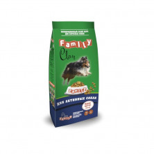 Clan Family сухой корм для взрослых активных собак с курицей - 15 кг