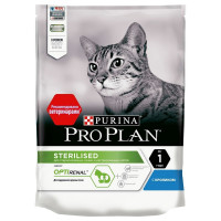 Сухой корм Pro Plan Cat Adult Sterilised для стерилизованных кошек с кроликом - 200 г