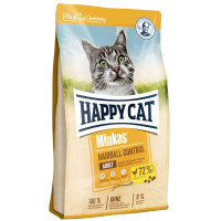 Сухой корм Happy Cat Minkas Hairball Control для взрослых кошек для выведения шерсти из желудка с птицей - 10 кг
