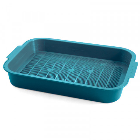 Gamma туалет для кошек с сеткой \"Колор\", 380х280х55 мм