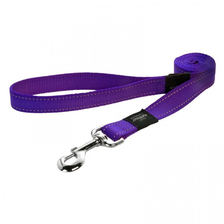 Поводок для собак ROGZ Utility XL-25мм 1,2 м (Фиолетовый)