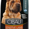 для собак Farmina Cibau Sensitive Lamb Medium & Maxi - 12 кг