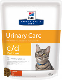 Hill's Prescription Diet C/D Multicare Feline Chicken dry (0.4 кг)