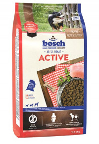 Bosch Active сухой корм для взрослых собак с высоким уровнем активности - 1 кг