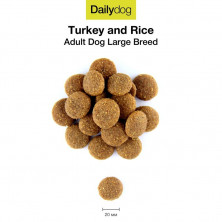 Сухой корм Dailydog Adult Large Breed Chicken and Rice для взрослых собак крупных пород с курицей и рисом 12 кг