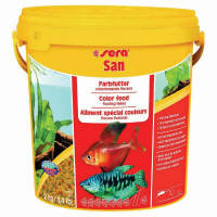 Sera San Корм для рыб основной в хлопьях для улучшения окраски 2 кг
