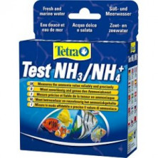 Tetra Test NH3/NH4 тест для воды на аммоний в пресноводном и морском аквариуме