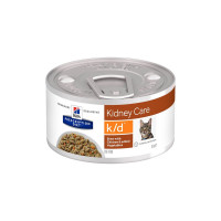 Hills Prescription Diet Kidney Care k/d влажный корм для кошек для поддержания функции почек с рагу - 82 г