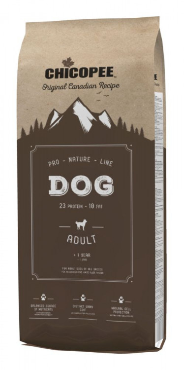 Chicopee Pro Nature Line Adult сухой корм для взрослых собак всех пород - 20 кг