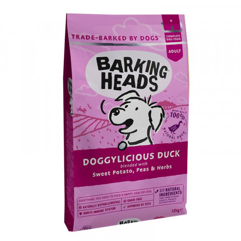 Barking Heads Quackers Grain Free 12 кг