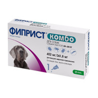 Фиприст Комбо (KRKA) антигельминтик для собак свыше 40 кг 1 ш