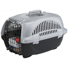 Ferplast переноска Atlas Deluxe 20 для кошек и собак с ковриком и поилкой, цвет в ассортименте 1 ш
