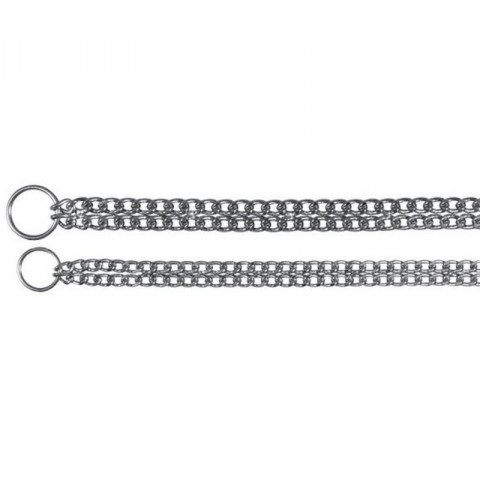 Цепь рывковая Trixie двухрядная для собак 45 см/2,5 мм 1 ш