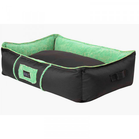 Rogz лежанка с бортами для собак, 160х460х560 мм, COMD05, зеленый