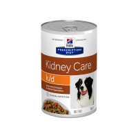 Hills Prescription Diet Kidney Care k/d влажный корм для собак для поддержания функции почек с рагу - 354 г