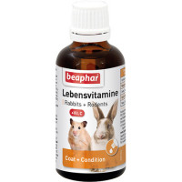 Витамины Beaphar Lebensvitamine для грызунов - 50 мл