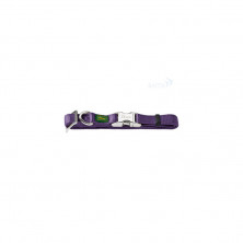 Hunter ошейник для собак ALU-Strong L (45-65 см) нейлон металлической застежкой фиолетовый