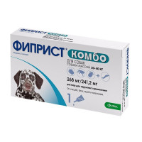 Фиприст Комбо (KRKA) антигельминтик для собак 20-40 кг 1 ш