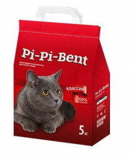 Pi-Pi-Bent  Classic наполнитель для кошек комкующийся 5 кг