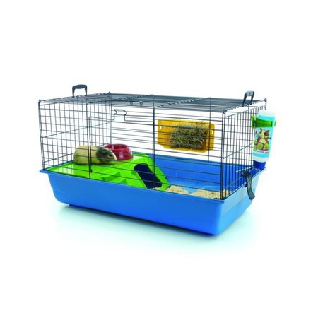 Клетка Savic Nero 2 De Luxe для грызунов синяя