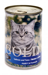 Nero Gold Adult Cat Formula Salmon &Tuna 810 г