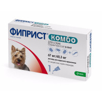 Фиприст Комбо (KRKA) средство от блох и клещей для собак 2-10 кг 1 ш