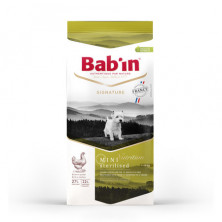 Babin Signature Mini Sterilised сухой корм для взрослых стерилизованных собак мелких пород на основе курицы - 3 кг